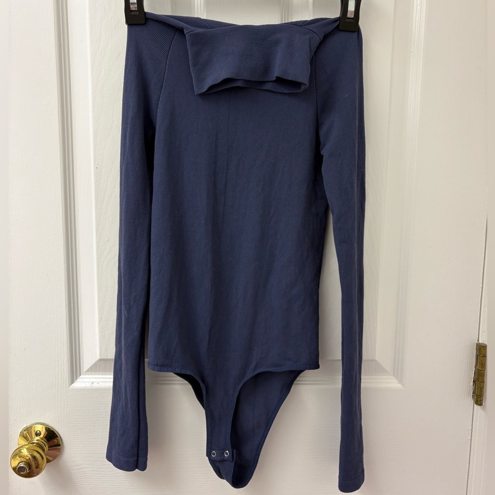 Free People Long Sleeve Bodysuit
